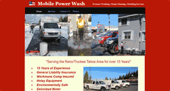 Desktop Screenshot of mobilepowerwashtruckee.com